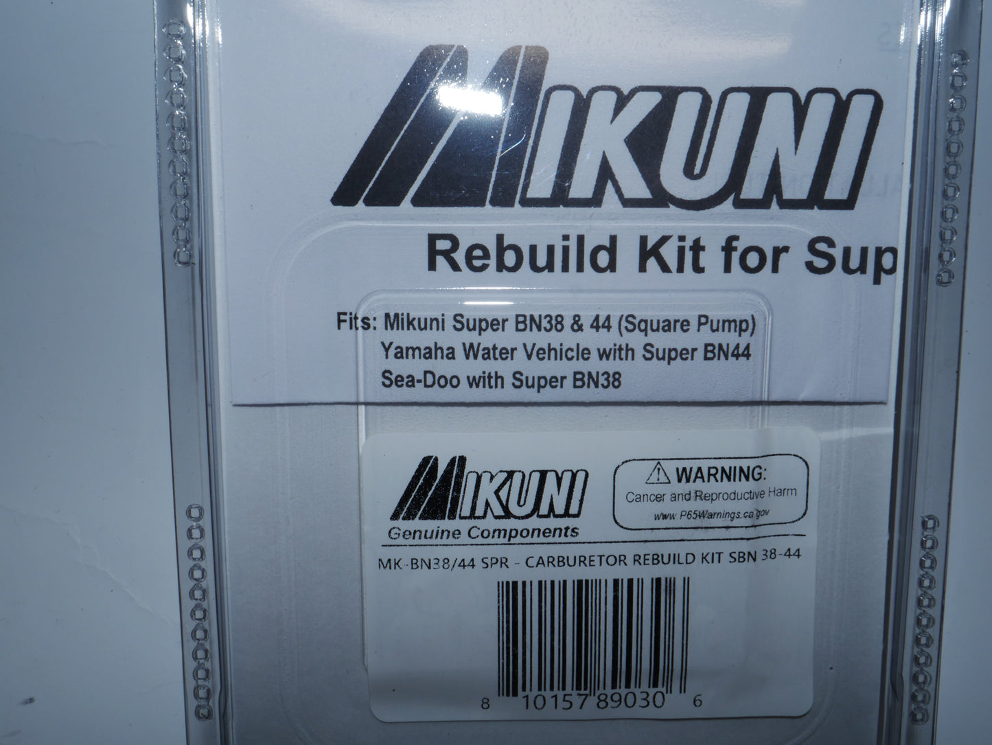 Mikuni SBN38/44 single rebuild kit