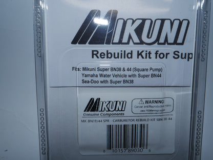 Mikuni SBN38/44 single rebuild kit