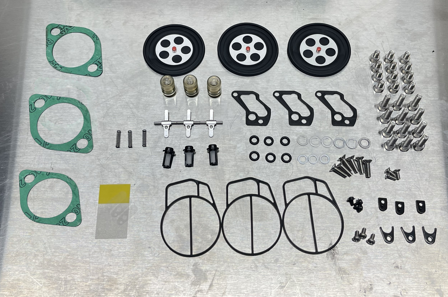 Customize your Mikuni Triple Rebuild Kit - Yamaha 1100 (1995-1998)